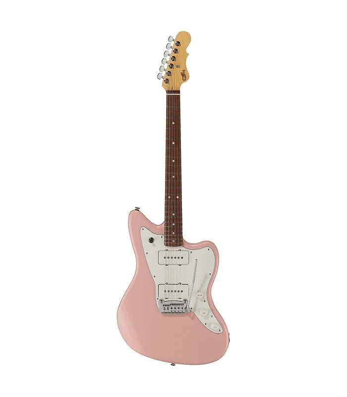 Guitare Electrique G&L FD-DOH-SPK-R – Fullerton Deluxe Doheny Shell Pink touche palissandre