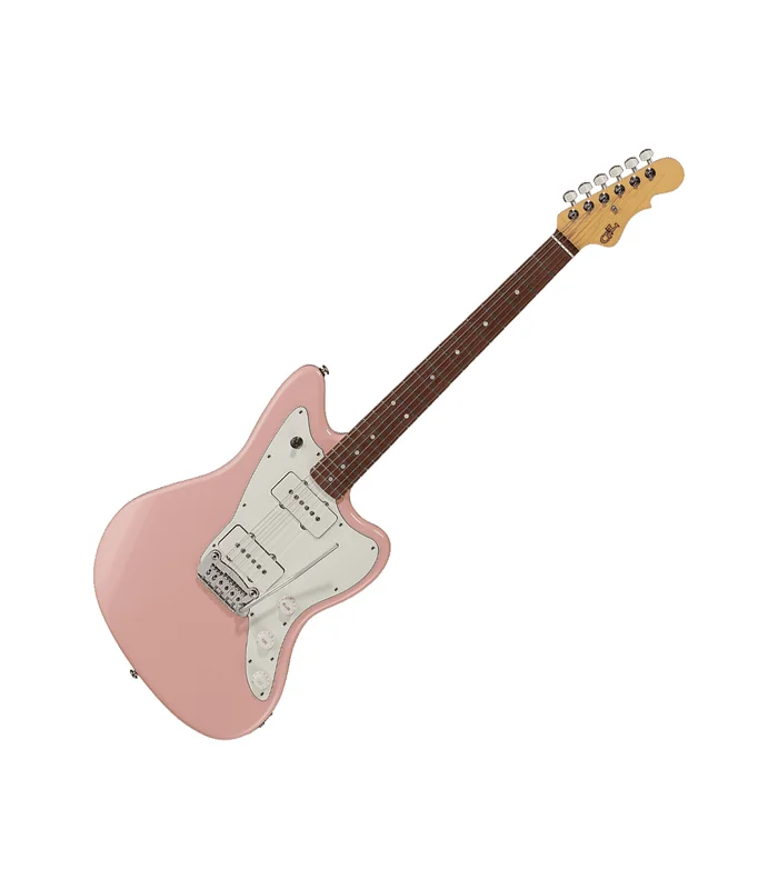 Guitare Electrique G&L FD-DOH-SPK-R – Fullerton Deluxe Doheny Shell Pink touche palissandre – Image 2