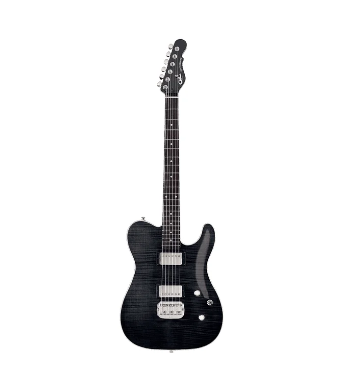 Guitare Electrique G&L TASDLX-TBK – Deluxe – Tribute ASAT Translucid Black, touche palissandre