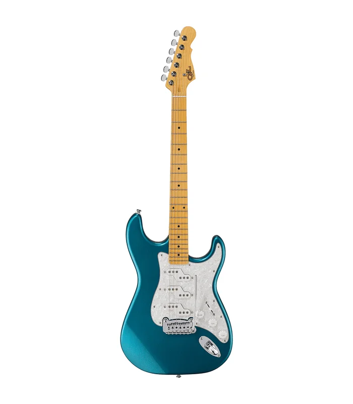 Guitare Electrique G&L TCOM-EMB-M – Standard – Tribute Comanche Emerald Blue touche érable – Image 2