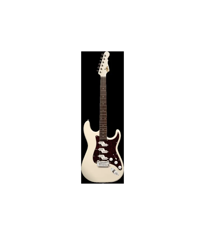 Guitare Electrique G&L TCOM-OWH-R – Standard – Tribute Comanche Olympic White touche palissandre