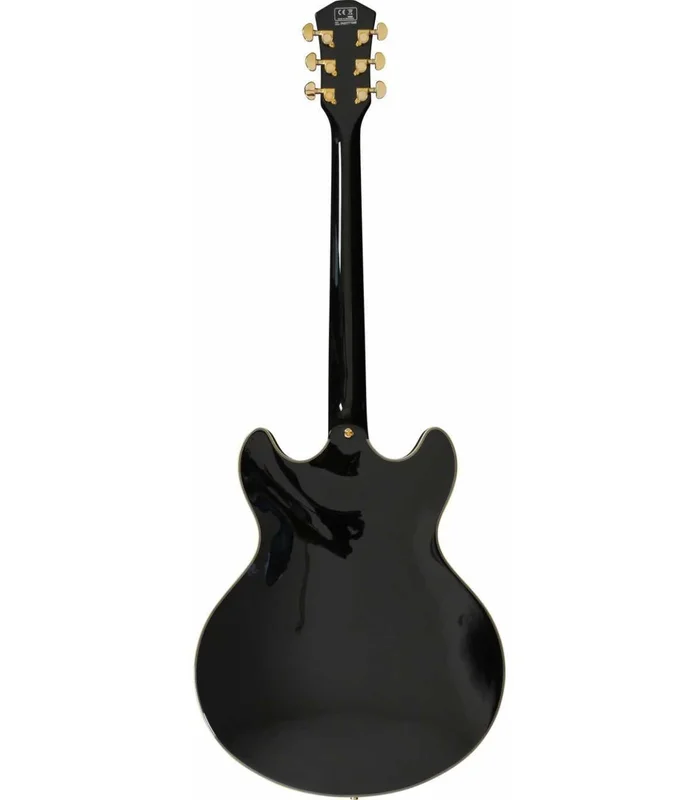 Guitare Electrique Gaucher LARRY CARLTON by Sire H7 LH BK Hollow Body EN – Image 3