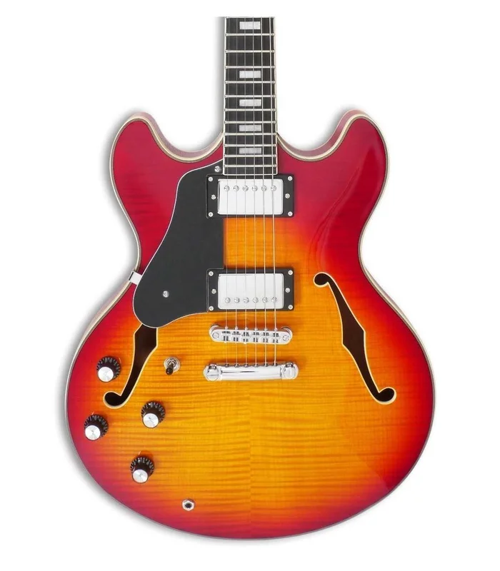 Guitare Electrique Gaucher LARRY CARLTON by Sire H7 LH CS Hollowbody EN – Image 2