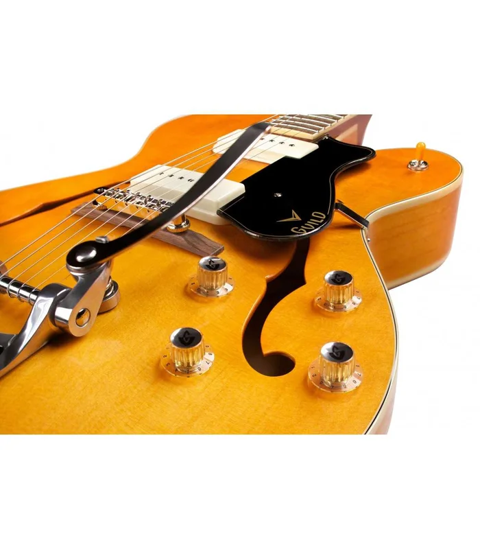 Guitare Electrique Hollow-Body Guild X-175B Manhattan Blonde – Image 3