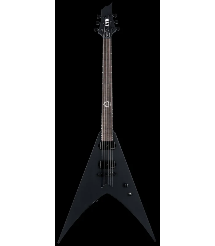 Guitare Electrique LTD HEX6-BLKS – Black Satin