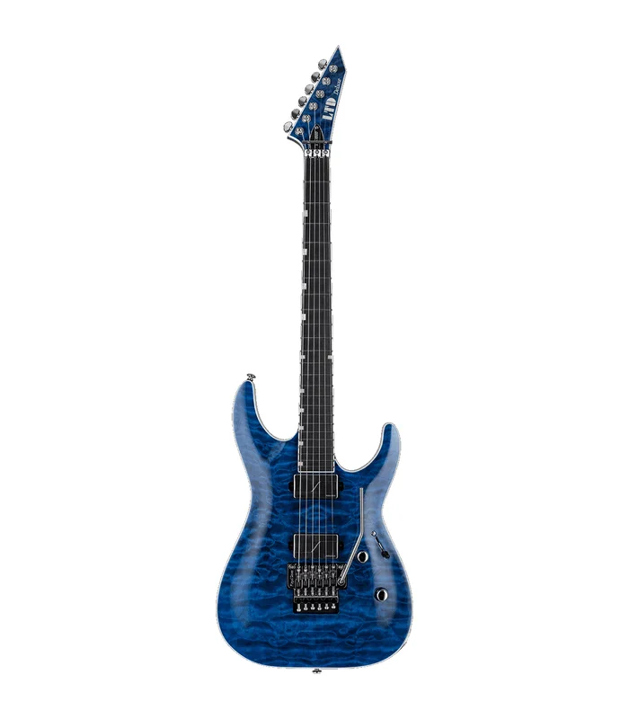 Guitare Electrique LTD MH1000QM-BLKOC – Modele 1000 Deluxe – Black ocean