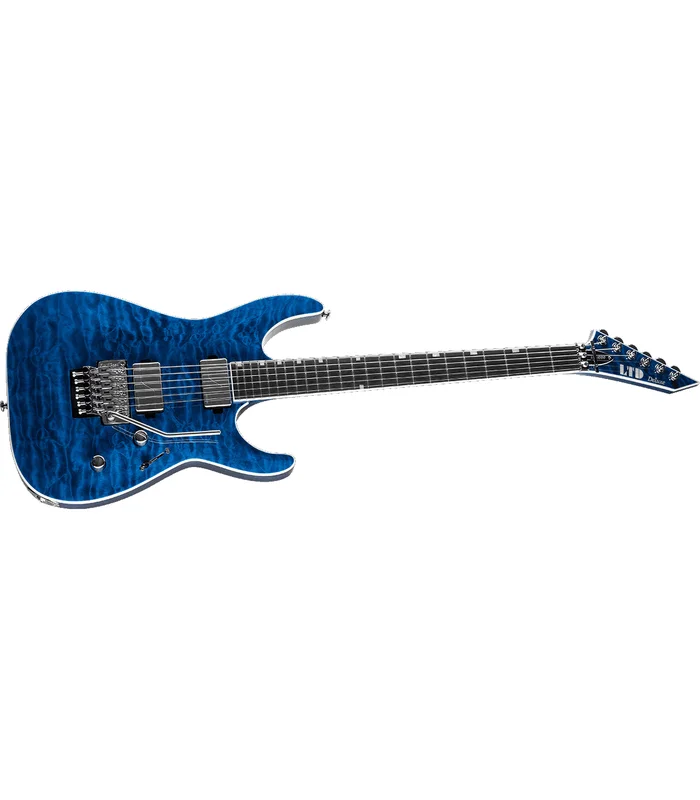 Guitare Electrique LTD MH1000QM-BLKOC – Modele 1000 Deluxe – Black ocean – Image 3