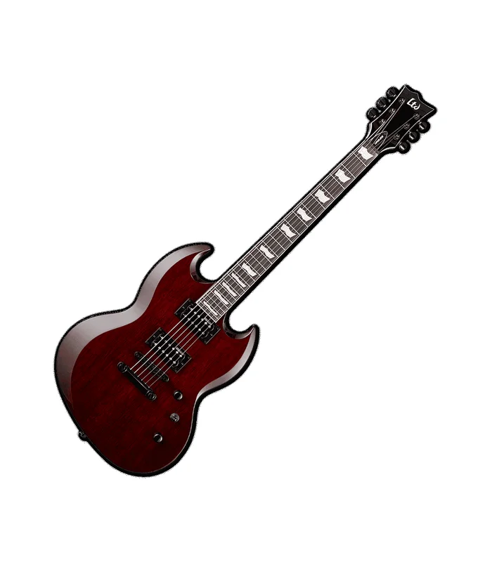 Guitare Electrique LTD VIP256-STBC – Modele 200 – See thru black cherry – Image 2