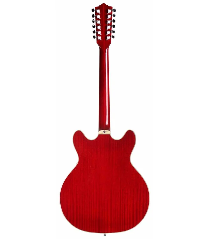 Guitare Electrique Semi-Hollow 12 Cordes Guild STARFIRE IV ST12 CHERRY RED – Image 3