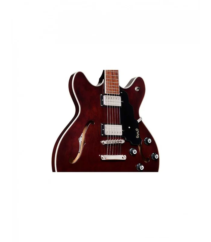 Guitare Electrique Semi-Hollow Guild STARFIRE I DC – VINTAGE WALNUT – Image 4