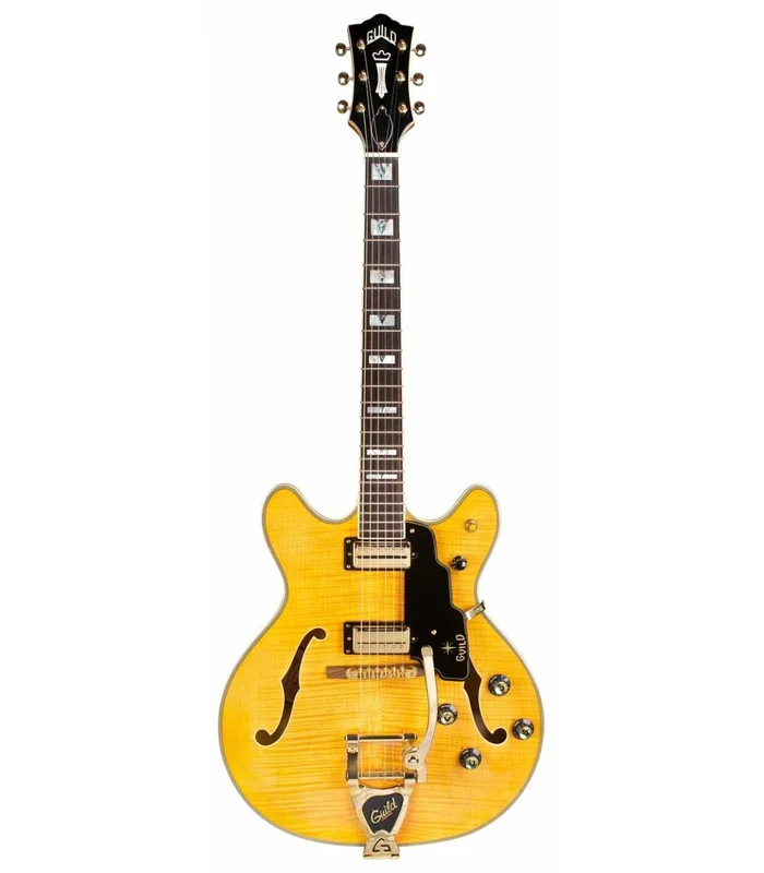 Guitare Electrique Semi-Hollow Guild STARFIRE VI BLONDE