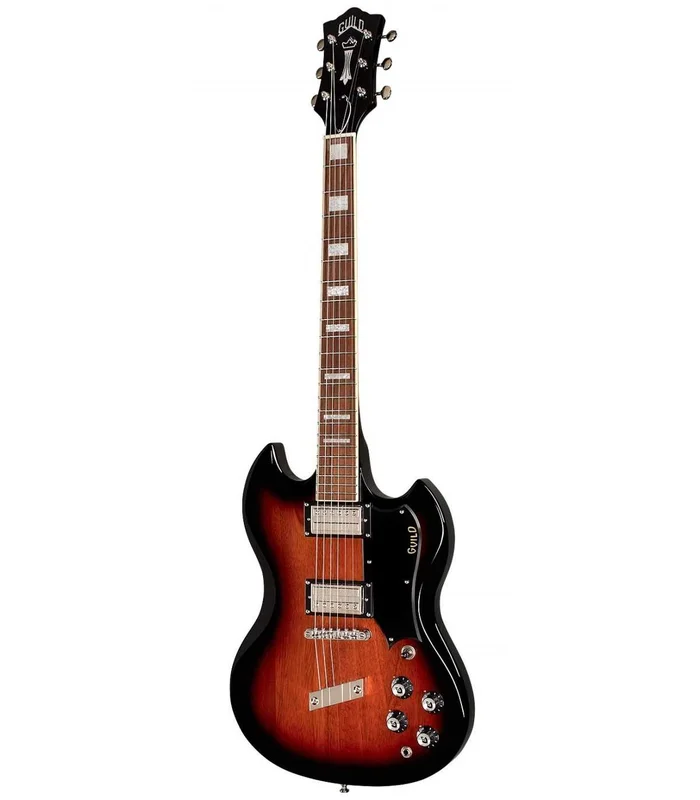 Guitare Electrique Solid-Body Guild Polara Deluxe Vintage Burst