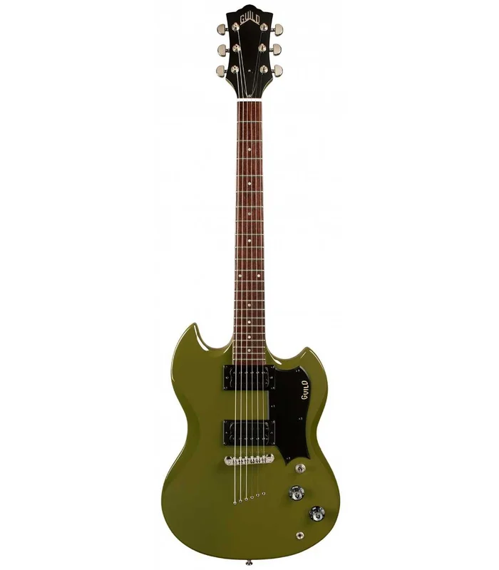 Guitare Electrique Solid-Body Guild Polara Phantom Green – Image 2