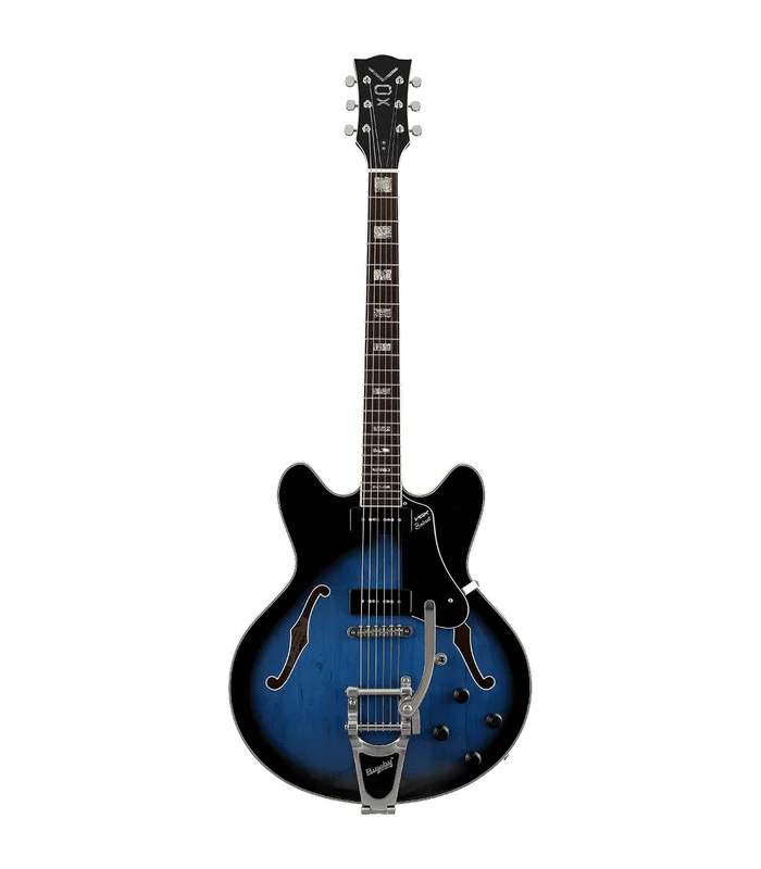 Guitare Electrique VOX – BC-V90B-BL – Bobcat V90 +Bigsby / Sapphire Blue