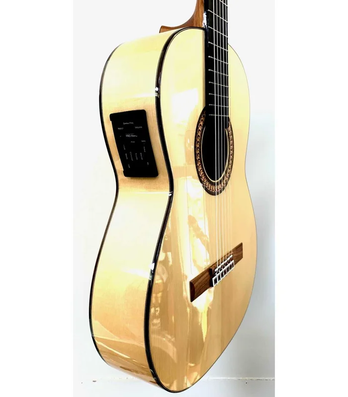 Guitare Electro-Classique Flamenca Camps CUT-500-S BL Épicéa Massif – Image 3