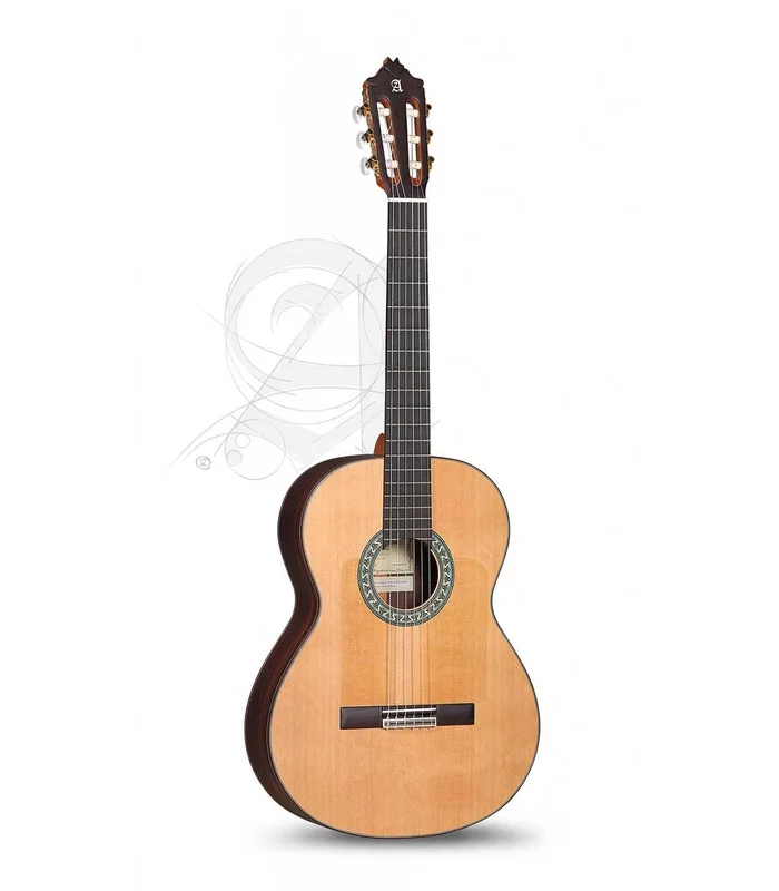 Guitare Flamenca Alhambra 5 Fp OP Piñana + Housse 20 mm