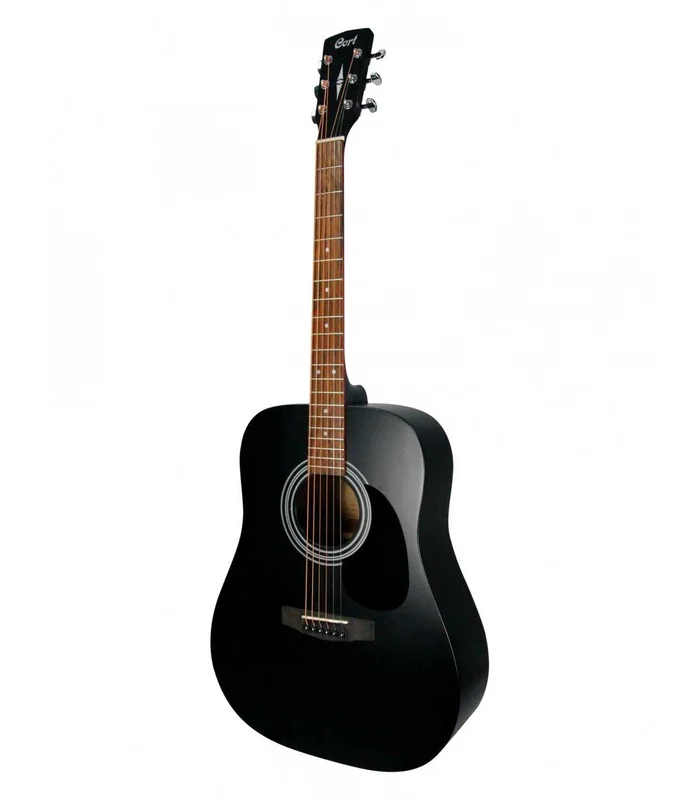 Guitare Folk CORT AD810 NOIR SATINE – Image 2