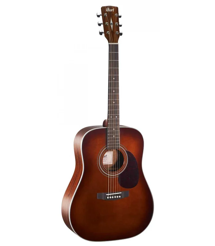 Guitare Folk CORT EARTH70 BRUN BRILLANT
