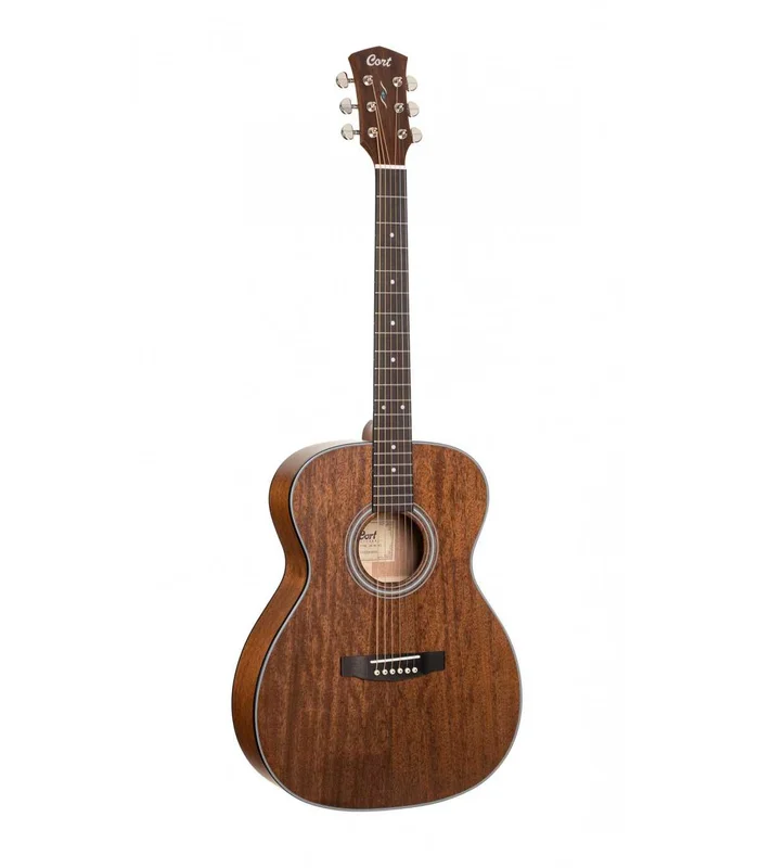 Guitare Folk CORT PURE-O ACAJOU NATUREL SAT.