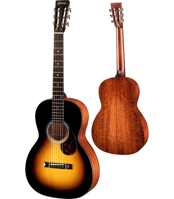 Guitare Folk Eastman E10OO-TC-SB Sunburst Thermo Cured – Adirondack Spruce / Mahogany