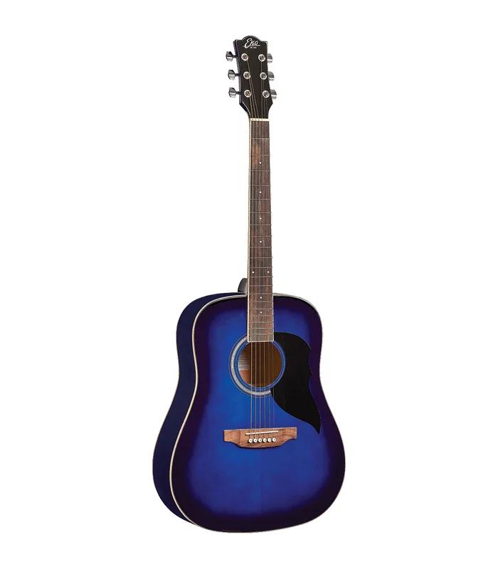 Guitare Folk EKO RANGER6-BLU – Ranger 6 – Dreadnought Blue Sunburst