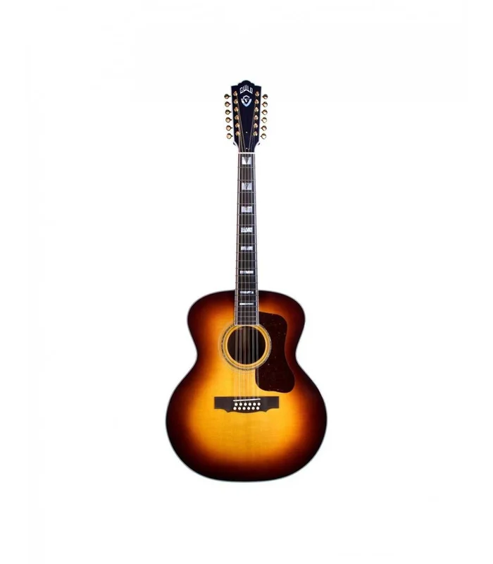 Guitare Folk Electro 12 Cordes Guild USA F512E MAPLE A.BURST + ÉTUI