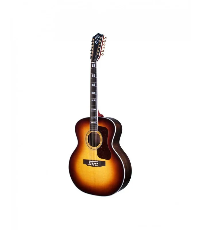 Guitare Folk Electro 12 Cordes Guild USA F512E MAPLE A.BURST + ÉTUI – Image 2