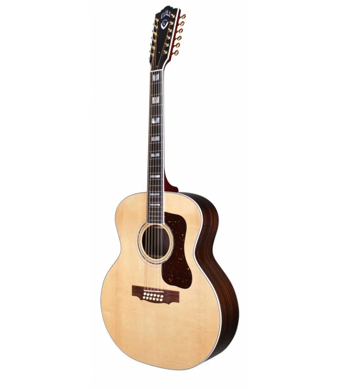 Guitare Folk Electro 12 Cordes Guild USA F512E NATURAL AVEC ÉTUI – Image 2