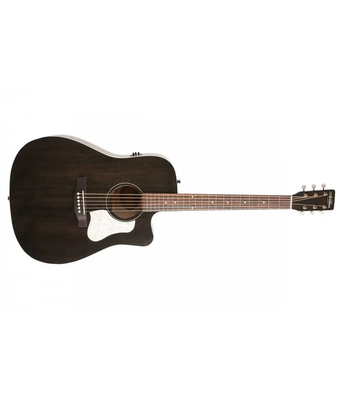 Guitare Folk Electro Art & Lutherie Americana Faded Black CW PRESYS II