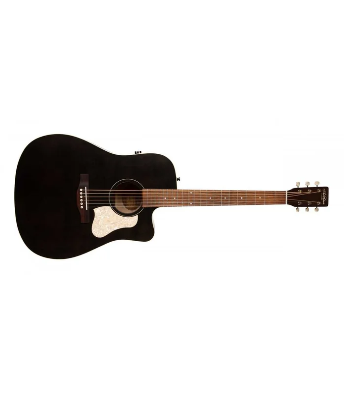 Guitare Folk Electro Art & Lutherie Americana Faded Black CW QIT