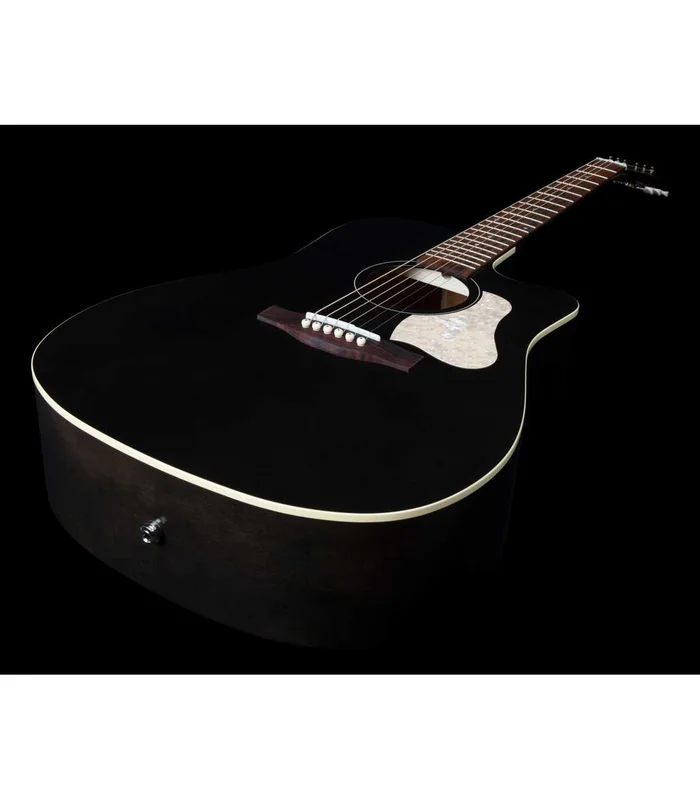 Guitare Folk Electro Art & Lutherie Americana Faded Black CW QIT – Image 4