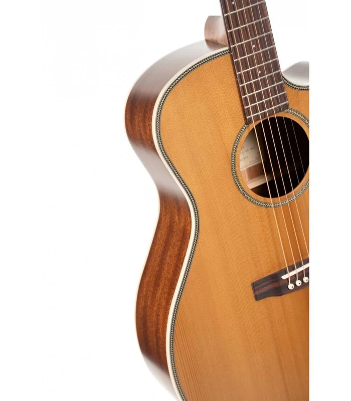 Guitare Folk Electro CORT ESSENCE GA4 NATUREL SEMI G – Image 2