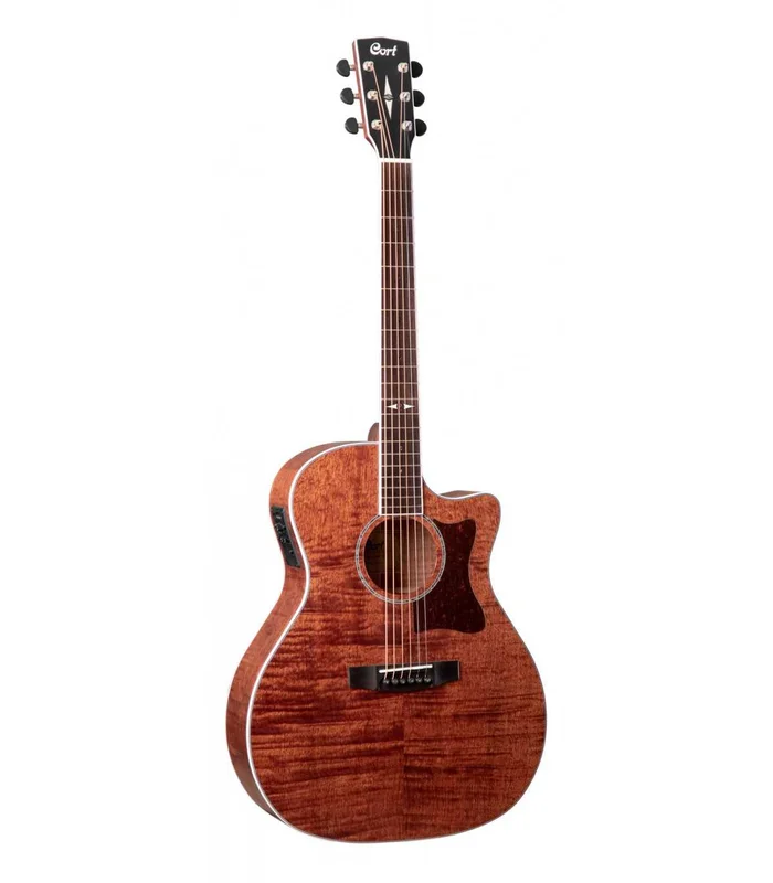 Guitare Folk Electro CORT GA5F ACAJOU FLAMMÉ