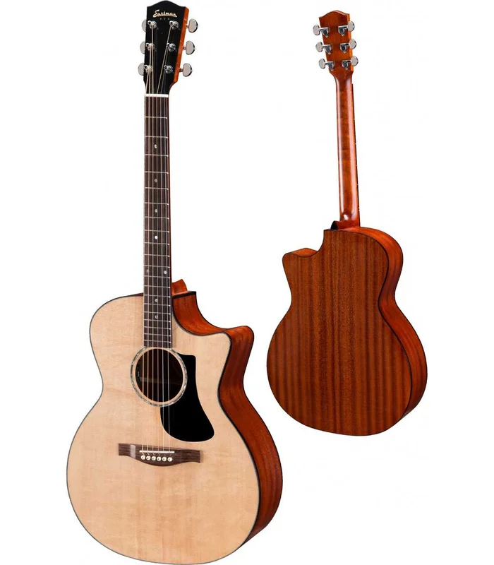 Guitare Folk Electro Eastman PCH1-GACE Natural – Sitka Spruce / Sapele