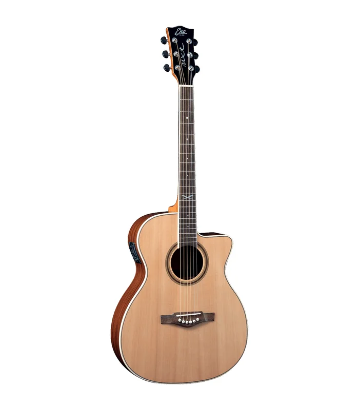 Guitare Folk Electro EKO NXT-A100CWE-NAT – Auditorium cutaway Natural – Image 2
