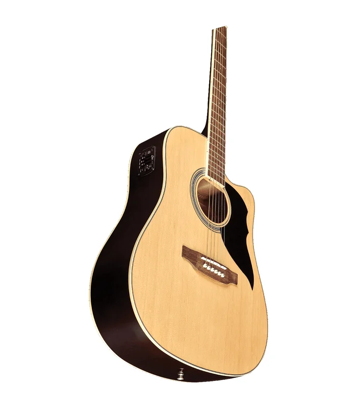 Guitare Folk Electro EKO RANGER6CW-EQ-NAT Ranger 6 – Dreadnought cutaway Natural – Image 3