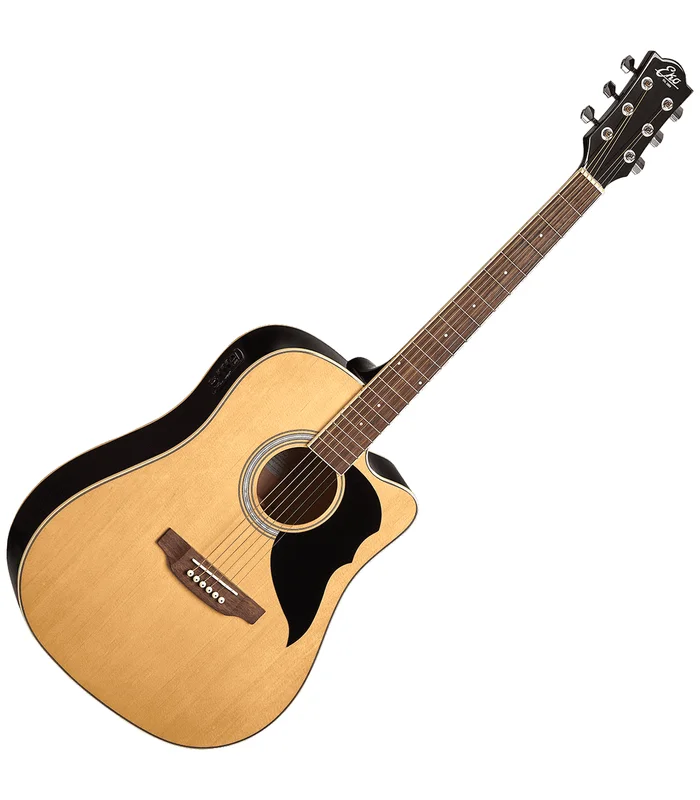 Guitare Folk Electro EKO RANGER6CW-EQ-NAT Ranger 6 – Dreadnought cutaway Natural – Image 4