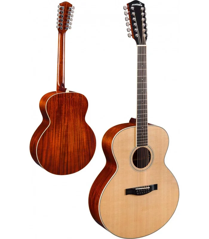 Guitare Folk Electro Gaucher 12 Cordes Eastman AC330LE-12 Natural – Sitka Spruce / Mahogany