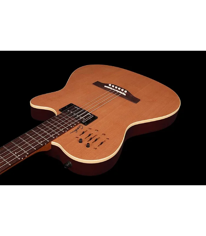 Guitare Folk Electro Godin A6 ULTRA NATUREL SG + HOUSSE – Image 2