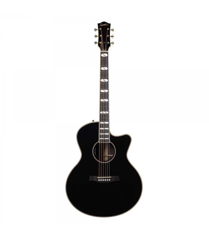 Guitare Folk Electro Godin Connaisseur MJ Black RW – Image 2