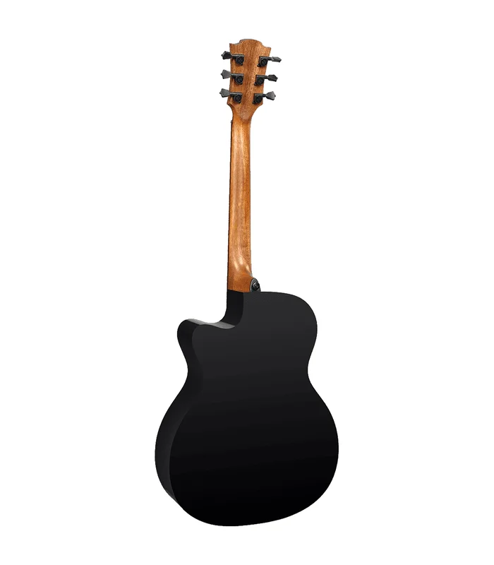 Guitare Folk Electro LAG T118ACE-BLK Auditorium Cutaway – Image 4