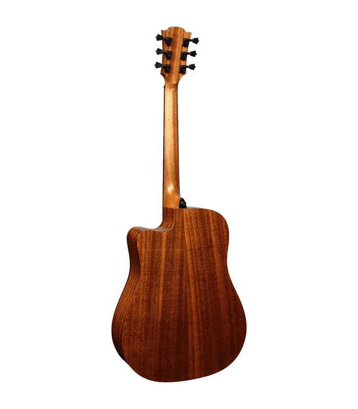 Guitare Folk Electro LAG T170DCE Dreadnought cutaway Natural – Image 4