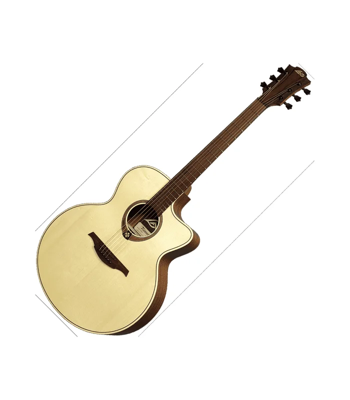 Guitare Folk Electro LAG T177JCE Jumbo Cutaway – Image 3