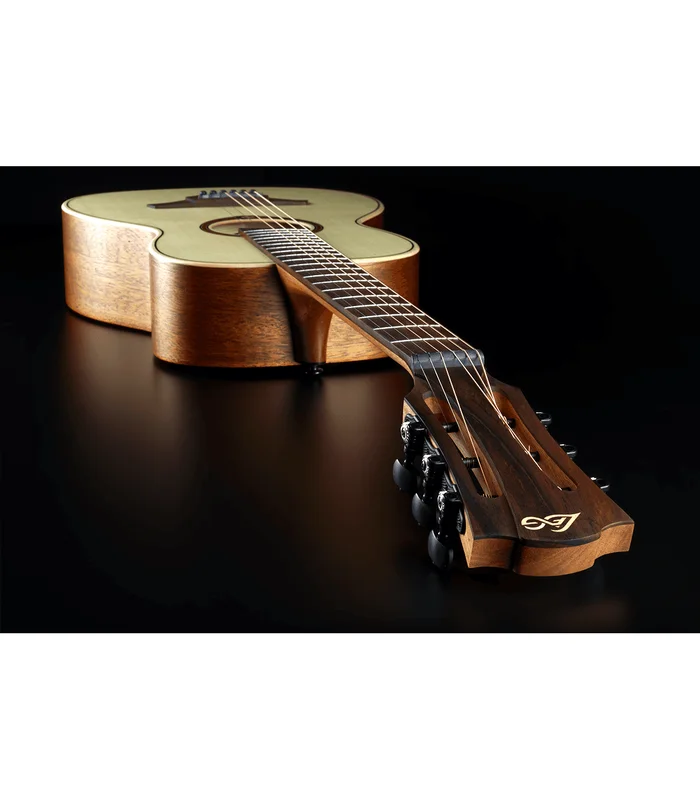 Guitare Folk Electro LAG T177PE Parlor 12 cases – Image 4