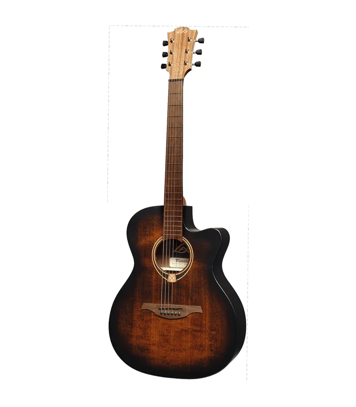 Guitare Folk Electro T70ACE-B&B Auditorium Cut Lag Black and Brown – Image 4