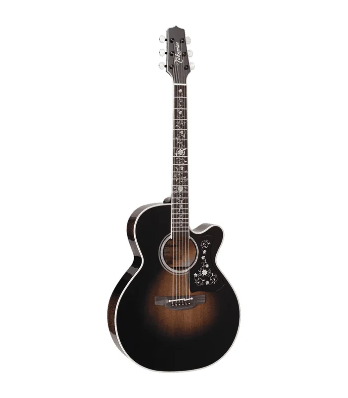 Guitare Folk Electro Takamine EF450CTTBB Auditorium Cutaway