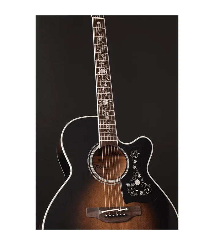 Guitare Folk Electro Takamine EF450CTTBB Auditorium Cutaway – Image 4