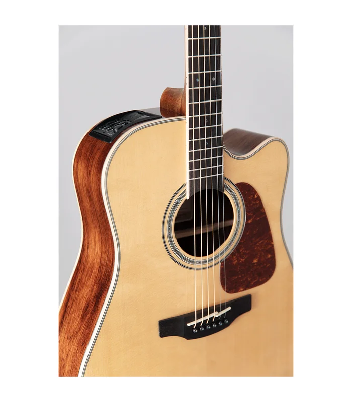 Guitare Folk Electro Takamine GD90CEMD-NAT – Dreadnought Cutaway – Natural – Image 2