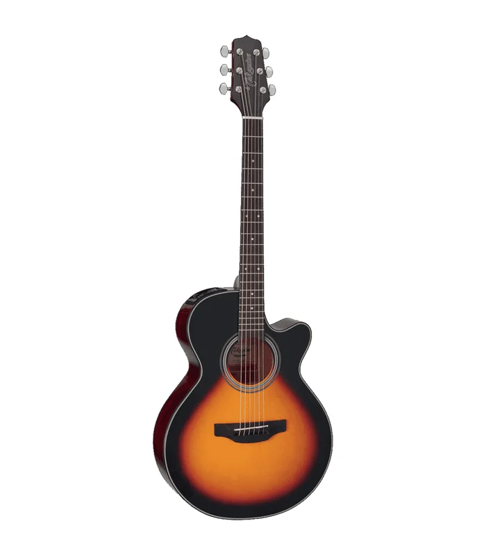 Guitare Folk Electro Takamine GF15CEBSB Cutaway Brown Sunburst