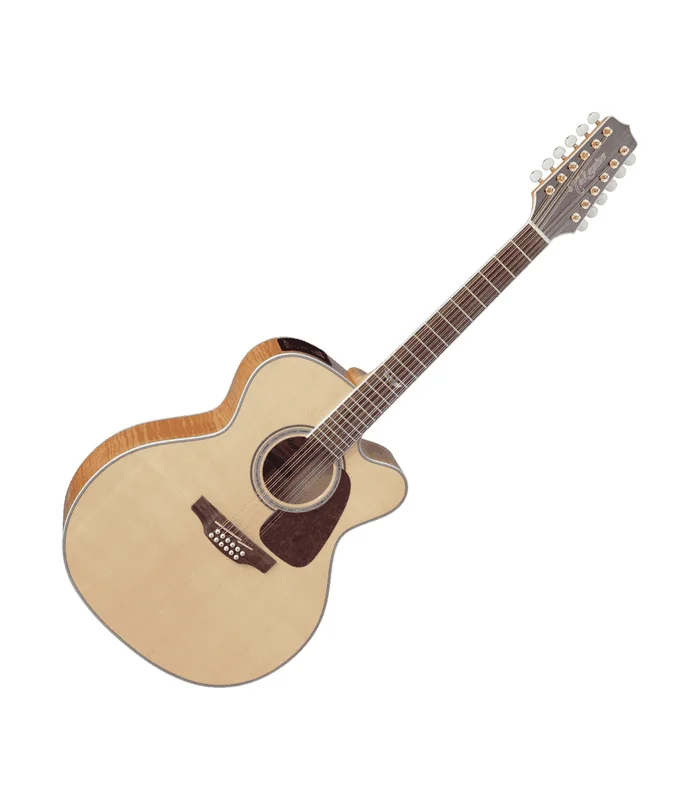 Guitare Folk Electro Takamine GJ72CE-12NAT Jumbo Cutaway 12 Cordes Naturel Brillant – Image 3